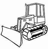 Bulldozer Coloring Pages Dozer Drawing Colouring Clipart Printable Color Template Draw Print Sketch Clipartmag Simple Getcolorings sketch template