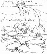 Parable Sower Soils Slipper Colouring sketch template