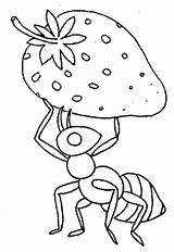 Ant Coloring Fire Pages Ants Drawing Strawberry Lift Big Kids Printables Sheet Fruit Fourmi Extinguisher Drawings Printable Insects Getdrawings Paintingvalley sketch template