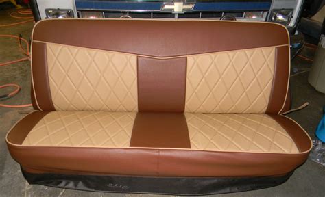 chevy truck diamond pleat bench seat covers