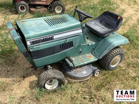 turf trac riding mower parts ga team auctions