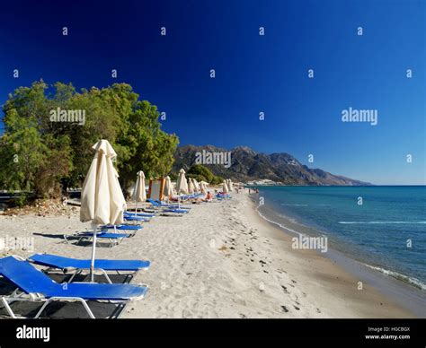 beach  kardamena kos greece stock photo alamy