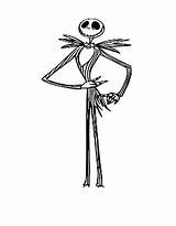 Nightmare Before Coloring Christmas Pages Color Jack Skellington Kids Simple Halloween Print Children Printable Disney Characters King Justcolor sketch template