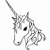 Unicorn Coloring Pages Face Kids Printable Head Colouring Unicorns Color Clipart Drawing Sheets Birthday Clipartbest Easy Drawings Horse Tattoos Nice sketch template