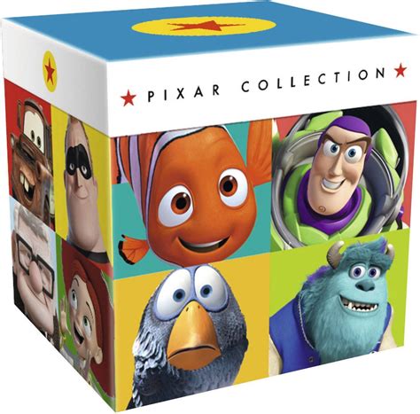 disc disney pixar complete collection     region  uk blu ray steelbook