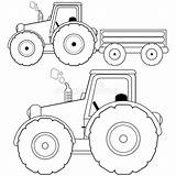 Traktor Ausmalbilder Colorare Tractor Weiß Traktoren Ragazzo Agricola Azienda Grafiken Bianco Coloritura Trattori sketch template