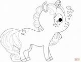 Unicorn Coloring Baby Cute Pages Kids Unicorns Printable Cartoon Clipart Print Color Library Popular Getcolorings sketch template