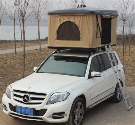 fiberglass hard shell pop  tent truck bed hard top tent  sponge mat