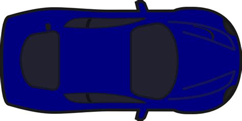Blue Car Top View Clip Art At Vector Clip