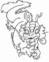 Coloring Chinese Pages Year Dragon Printable Nian Monster China Drawing Lion Sheets Drawings Ancient Designlooter Firefighter Deviantart Popular Getdrawings Cartoon sketch template