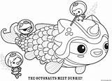 Octonauts Dunkie Octonautes sketch template