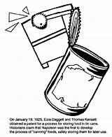 Tin Coloring Patent Pages Crayola sketch template