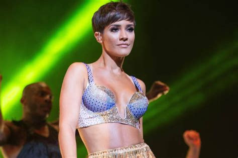 strictly come dancing frankie bridge bans sex because of dance show and spray tan daily star