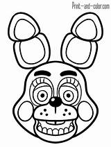 Freddy Coloring Five Pages Nights Fnaf Entitlementtrap sketch template