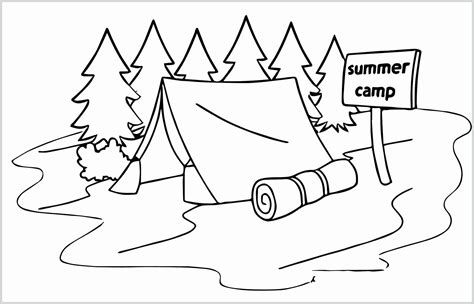 summer camp coloring pages beautiful monthly archives august  math