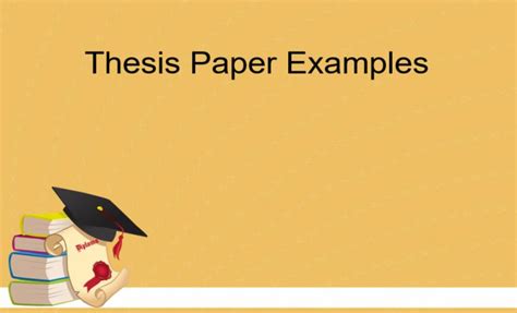 thesis paper format  thesis title ideas  college