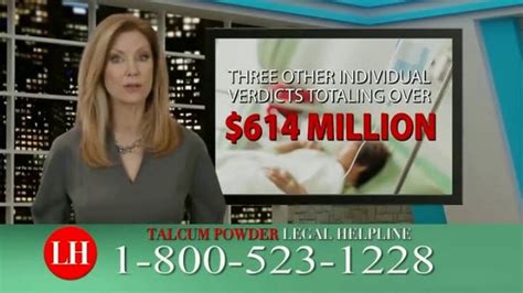 Onder Law Firm Tv Commercial Talcum Powder Legal Helpline Ovarian