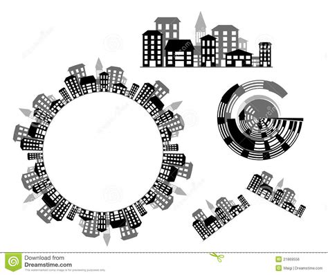 city vector graphics stock vector illustration  buildings