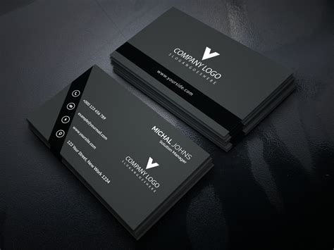 unique creative modern professional business card design  shifat