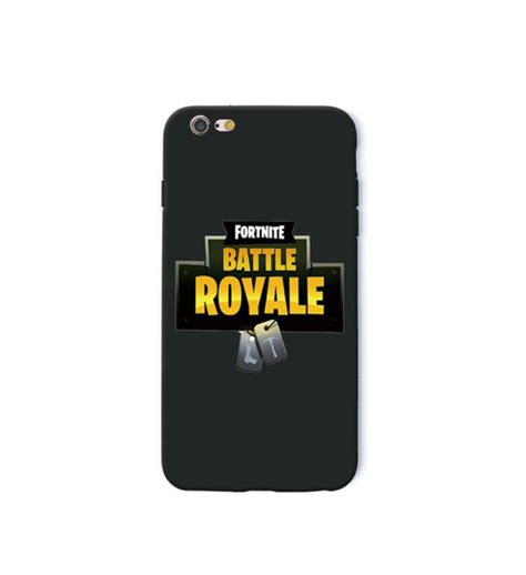 battle royale fortnite phone case soft silicone black tpu  iphone         se
