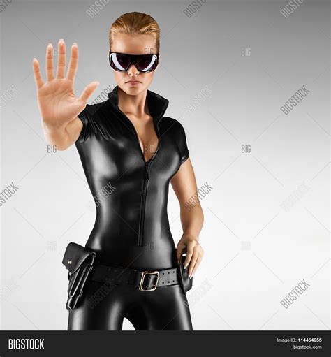Sexy Female Security Image And Photo Free Trial Bigstock