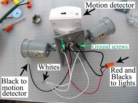 wiring  motion sensor light diagram cadicians blog