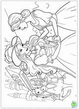 Three Barbie Musketeers Pages Coloring Print Dinokids Close Template sketch template