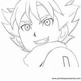 Inazuma Dibujar Recortar Pegar sketch template