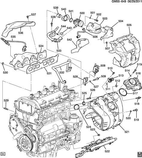 chevy equinox exhaust system diagram