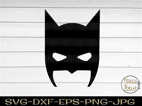 batman mask svg batman mask silhouette svg superhero svg etsy