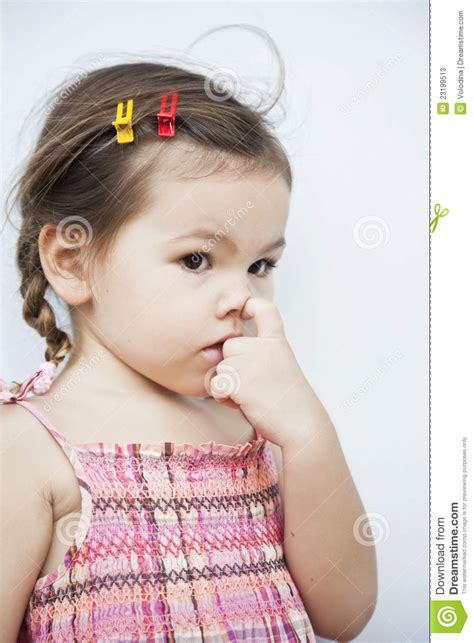 girl rubs your nose stock image image of nose cute