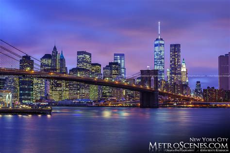 york city skyline  night   metroscenescom city skyline  urban photography