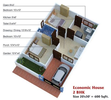 sq ft house plans  bedroom indian style home designs  house plans bhk house plan