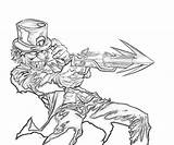 Hatter Mad Batman Weapon Arkham City Coloring Pages sketch template