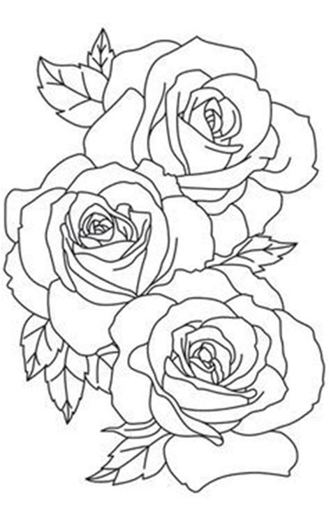 rose coloring pages printable info