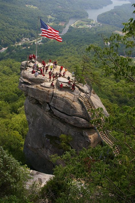 chimney rock state park   state park  chimney rock rutherford