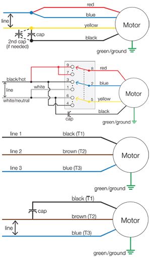 diagram reversible electric motor wiring diagrams mydiagramonline