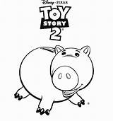 Toy Story Coloring Pages トイ ストーリー Hamm Online Sheets Printable Ts2 Colouring Color Disney アクセス する Book Kids sketch template