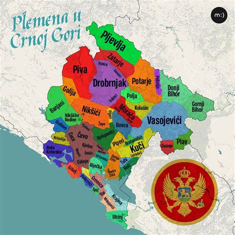 crnogorska plemena nazivi mondo portal