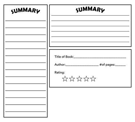printable cereal box book report template
