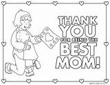 Coloring Thank Pages Service Mom Printable Mother Print Number Getdrawings Use Getcolorings Caillou Colorings Color sketch template