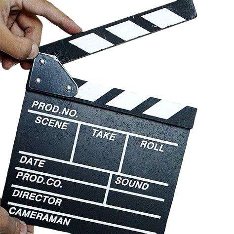 camera photo accessories director video scene clapperboard