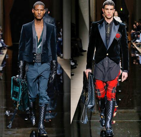 balmain 2016 2017 fall autumn winter mens runway denim jeans fashion week runway catwalks