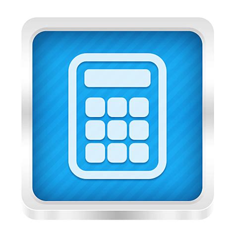 calculator icon boxed metal icons softiconscom