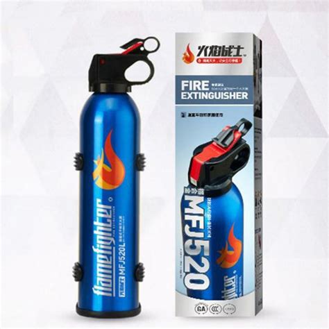 mini portable mpa car fire extinguisher  hook dry chemical fire
