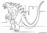Atomic Godzilla Beam sketch template
