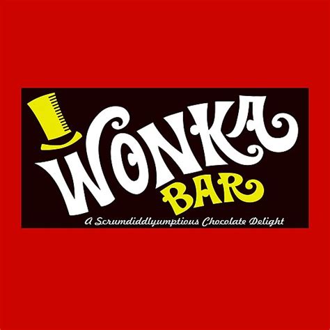 wonka bar printable