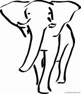 Elephant Coloring4free Coloring Outline Pages Printable Bfree Related Posts sketch template