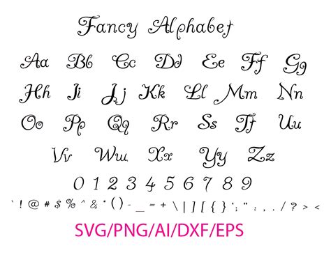 fancy cursive script font