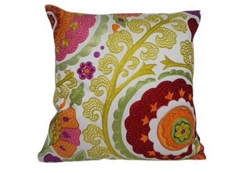 cotton hand block printed cushion cover size 16 x 16 inch at rs 680